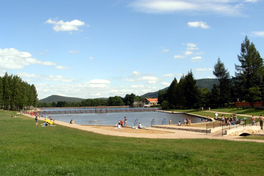 Vila Chalupa u Broumovských stěn Božanov Exteriér fotografie